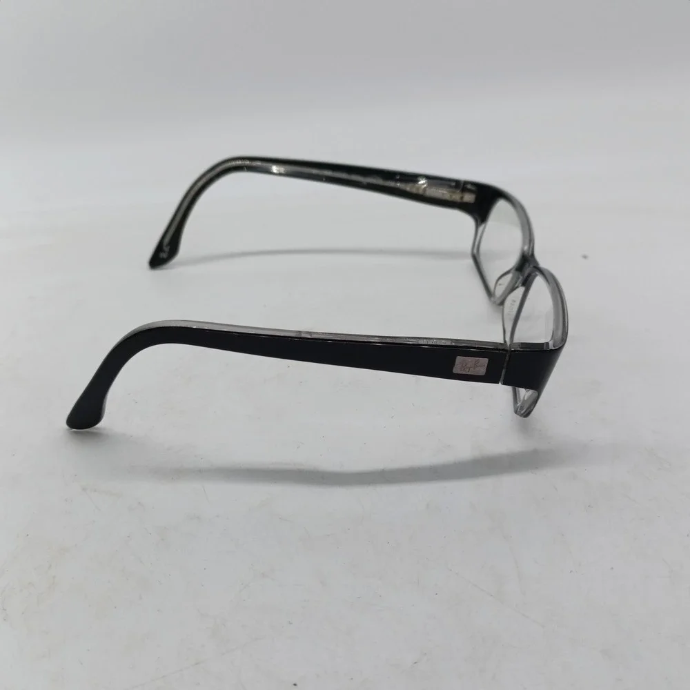 Ray-Ban RB5092 2034 Black Clear Rectangular 52-15-135 Full Rim Frames Only 51